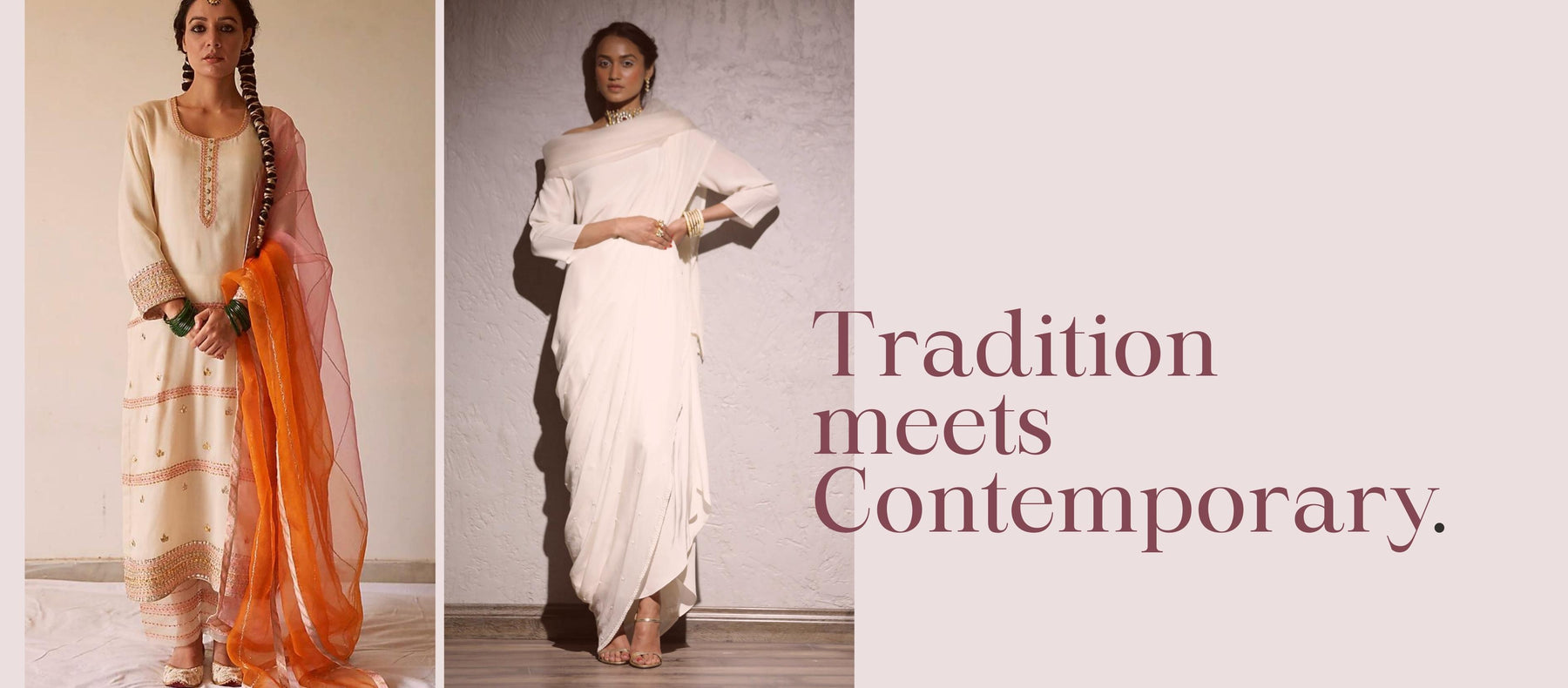 Blog Post discussing the difference between Contemporary and Traditional Indian Clothing- India fashion X in Denver, CO