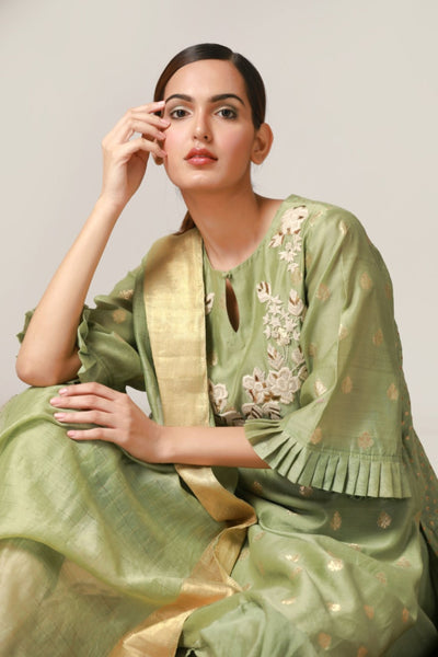 Long and Short Pista Kurta Set - Indian Clothing in Denver, CO, Aurora, CO, Boulder, CO, Fort Collins, CO, Colorado Springs, CO, Parker, CO, Highlands Ranch, CO, Cherry Creek, CO, Centennial, CO, and Longmont, CO. Nationwide shipping USA - India Fashion X
