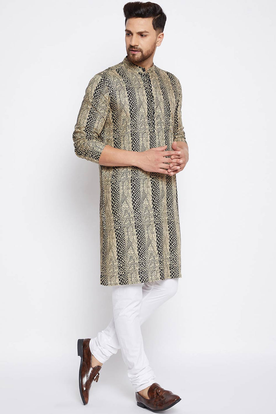 Animal Print Kurta Indian Clothing in Denver, CO, Aurora, CO, Boulder, CO, Fort Collins, CO, Colorado Springs, CO, Parker, CO, Highlands Ranch, CO, Cherry Creek, CO, Centennial, CO, and Longmont, CO. NATIONWIDE SHIPPING USA- India Fashion X