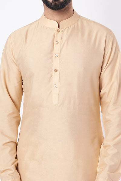 Beige Cotton Blend Kurta Set Indian Clothing in Denver, CO, Aurora, CO, Boulder, CO, Fort Collins, CO, Colorado Springs, CO, Parker, CO, Highlands Ranch, CO, Cherry Creek, CO, Centennial, CO, and Longmont, CO. NATIONWIDE SHIPPING USA- India Fashion X