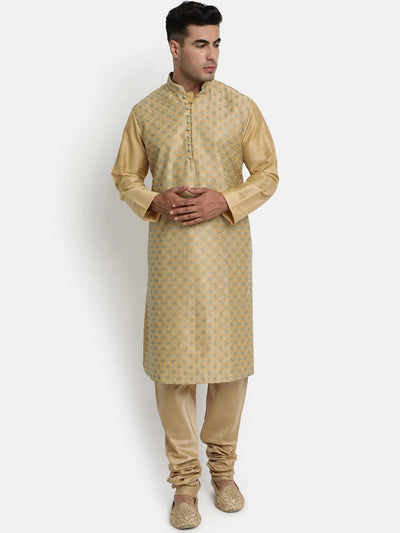Gold Embroidered Kurta Set Indian Clothing in Denver, CO, Aurora, CO, Boulder, CO, Fort Collins, CO, Colorado Springs, CO, Parker, CO, Highlands Ranch, CO, Cherry Creek, CO, Centennial, CO, and Longmont, CO. NATIONWIDE SHIPPING USA- India Fashion X