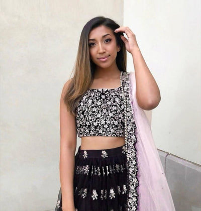 Varenya visits our Indian clothing store in Denver, CO for bridal lehenga