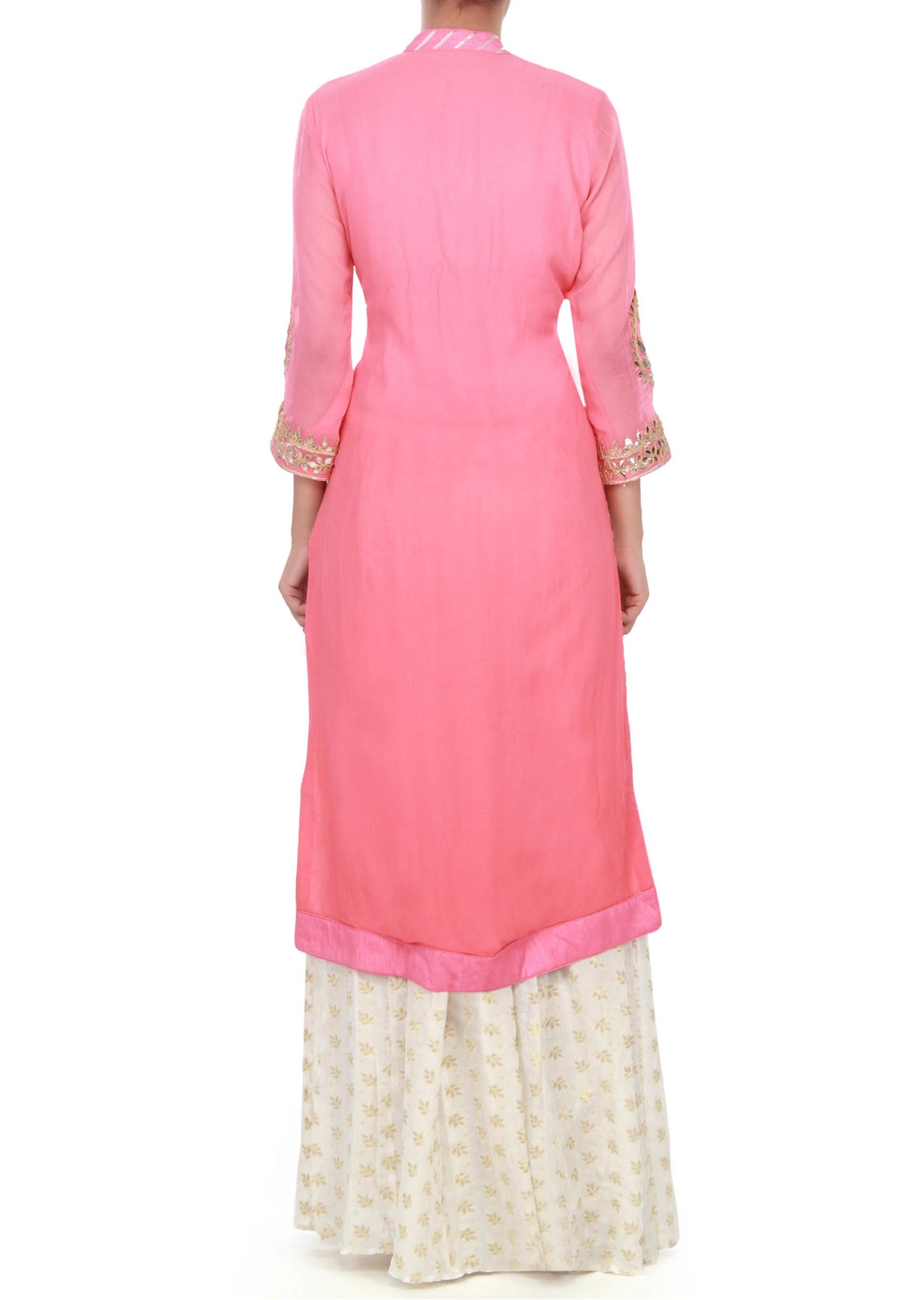 Pink straight suit - Indian Clothing in Denver, CO, Aurora, CO, Boulder, CO, Fort Collins, CO, Colorado Springs, CO, Parker, CO, Highlands Ranch, CO, Cherry Creek, CO, Centennial, CO, and Longmont, CO. Nationwide shipping USA - India Fashion X