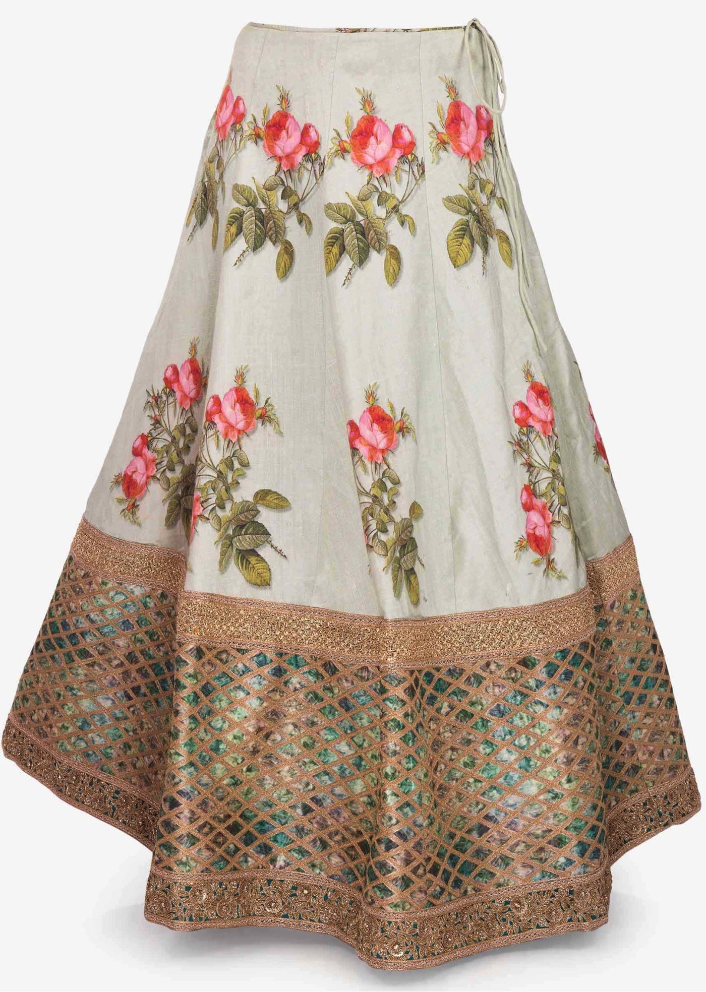 Mint blue lehenga in raw silk - Indian Clothing in Denver, CO, Aurora, CO, Boulder, CO, Fort Collins, CO, Colorado Springs, CO, Parker, CO, Highlands Ranch, CO, Cherry Creek, CO, Centennial, CO, and Longmont, CO. Nationwide shipping USA - India Fashion X