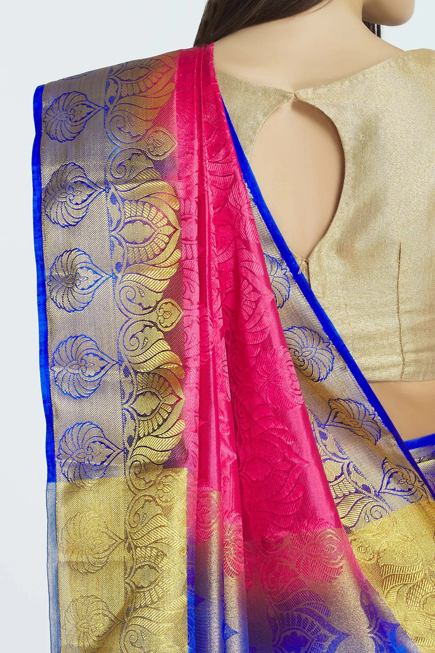 Color Blend Silk Saree - Indian Clothing in Denver, CO, Aurora, CO, Boulder, CO, Fort Collins, CO, Colorado Springs, CO, Parker, CO, Highlands Ranch, CO, Cherry Creek, CO, Centennial, CO, and Longmont, CO. Nationwide shipping USA - India Fashion X