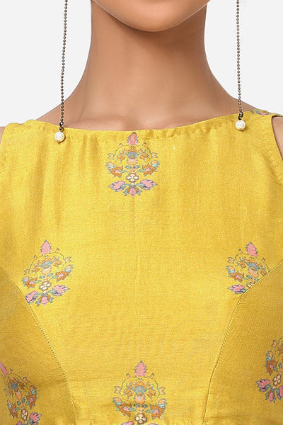 Yellow Silk Saree Blouse - Indian Clothing in Denver, CO, Aurora, CO, Boulder, CO, Fort Collins, CO, Colorado Springs, CO, Parker, CO, Highlands Ranch, CO, Cherry Creek, CO, Centennial, CO, and Longmont, CO. Nationwide shipping USA - India Fashion X