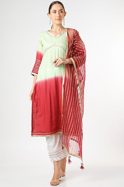 White & Fuchsia Kurta Set Indian Clothing in Denver, CO, Aurora, CO, Boulder, CO, Fort Collins, CO, Colorado Springs, CO, Parker, CO, Highlands Ranch, CO, Cherry Creek, CO, Centennial, CO, and Longmont, CO. NATIONWIDE SHIPPING USA- India Fashion X