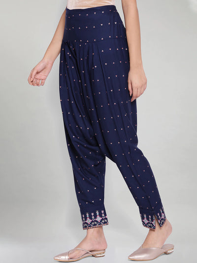 Navy Blue Print Salwar Indian Clothing in Denver, CO, Aurora, CO, Boulder, CO, Fort Collins, CO, Colorado Springs, CO, Parker, CO, Highlands Ranch, CO, Cherry Creek, CO, Centennial, CO, and Longmont, CO. NATIONWIDE SHIPPING USA- India Fashion X