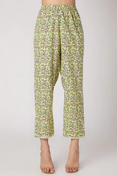 Lemon Green Printed Kurta Set - Indian Clothing in Denver, CO, Aurora, CO, Boulder, CO, Fort Collins, CO, Colorado Springs, CO, Parker, CO, Highlands Ranch, CO, Cherry Creek, CO, Centennial, CO, and Longmont, CO. Nationwide shipping USA - India Fashion X
