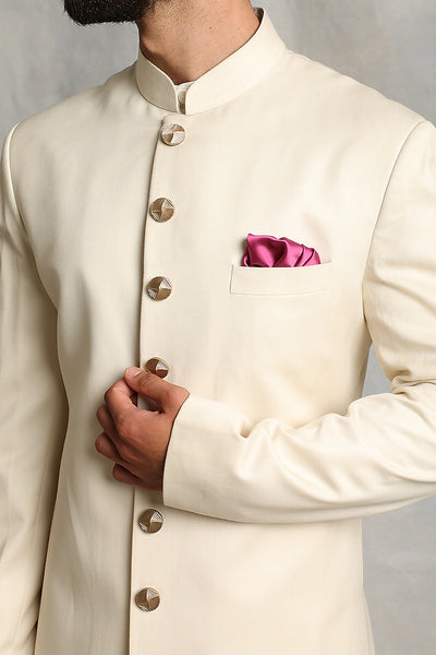 Ivory Sherwani Set Indian Clothing in Denver, CO, Aurora, CO, Boulder, CO, Fort Collins, CO, Colorado Springs, CO, Parker, CO, Highlands Ranch, CO, Cherry Creek, CO, Centennial, CO, and Longmont, CO. NATIONWIDE SHIPPING USA- India Fashion X