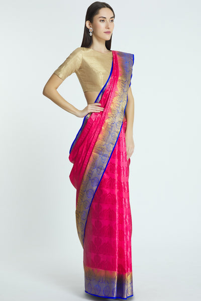 Color Blend Silk Saree - Indian Clothing in Denver, CO, Aurora, CO, Boulder, CO, Fort Collins, CO, Colorado Springs, CO, Parker, CO, Highlands Ranch, CO, Cherry Creek, CO, Centennial, CO, and Longmont, CO. Nationwide shipping USA - India Fashion X