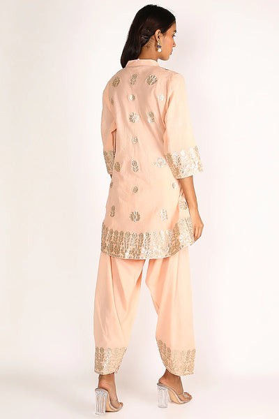 Peach Embroidered Salwar Kameez - Indian Clothing in Denver, CO, Aurora, CO, Boulder, CO, Fort Collins, CO, Colorado Springs, CO, Parker, CO, Highlands Ranch, CO, Cherry Creek, CO, Centennial, CO, and Longmont, CO. Nationwide shipping USA - India Fashion X
