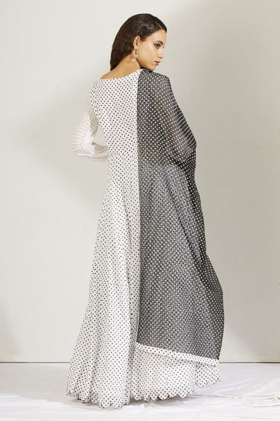 Polka Dot Kurta Set - Indian Clothing in Denver, CO, Aurora, CO, Boulder, CO, Fort Collins, CO, Colorado Springs, CO, Parker, CO, Highlands Ranch, CO, Cherry Creek, CO, Centennial, CO, and Longmont, CO. Nationwide shipping USA - India Fashion X