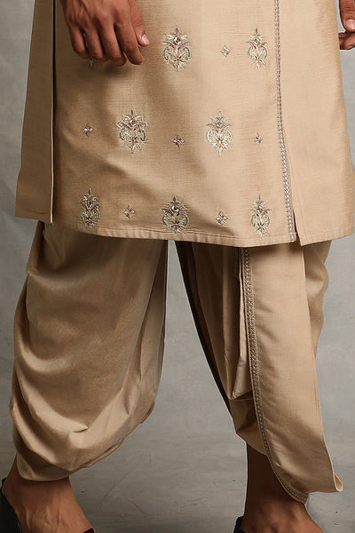 Dairy Cream Angrakha Kurta Set Indian Clothing in Denver, CO, Aurora, CO, Boulder, CO, Fort Collins, CO, Colorado Springs, CO, Parker, CO, Highlands Ranch, CO, Cherry Creek, CO, Centennial, CO, and Longmont, CO. NATIONWIDE SHIPPING USA- India Fashion X
