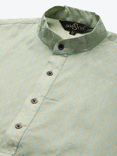 Green Printed Kurta Set Indian Clothing in Denver, CO, Aurora, CO, Boulder, CO, Fort Collins, CO, Colorado Springs, CO, Parker, CO, Highlands Ranch, CO, Cherry Creek, CO, Centennial, CO, and Longmont, CO. NATIONWIDE SHIPPING USA- India Fashion X