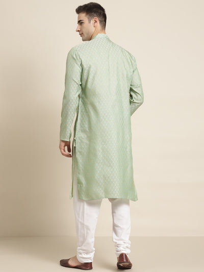 Green Printed Kurta Set Indian Clothing in Denver, CO, Aurora, CO, Boulder, CO, Fort Collins, CO, Colorado Springs, CO, Parker, CO, Highlands Ranch, CO, Cherry Creek, CO, Centennial, CO, and Longmont, CO. NATIONWIDE SHIPPING USA- India Fashion X