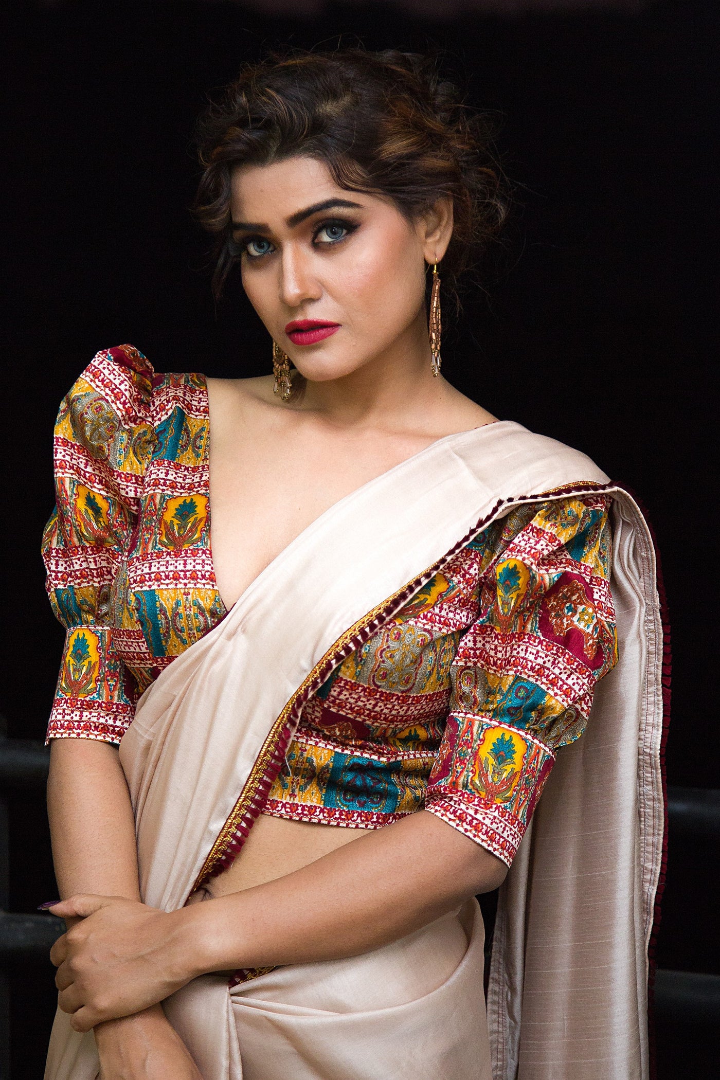 Blush Pink Satin Silk Saree - Indian Clothing in Denver, CO, Aurora, CO, Boulder, CO, Fort Collins, CO, Colorado Springs, CO, Parker, CO, Highlands Ranch, CO, Cherry Creek, CO, Centennial, CO, and Longmont, CO. Nationwide shipping USA - India Fashion X