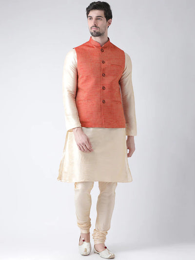 Cream Fitted Kurta Nehru Jacket Indian Clothing in Denver, CO, Aurora, CO, Boulder, CO, Fort Collins, CO, Colorado Springs, CO, Parker, CO, Highlands Ranch, CO, Cherry Creek, CO, Centennial, CO, and Longmont, CO. NATIONWIDE SHIPPING USA- India Fashion X