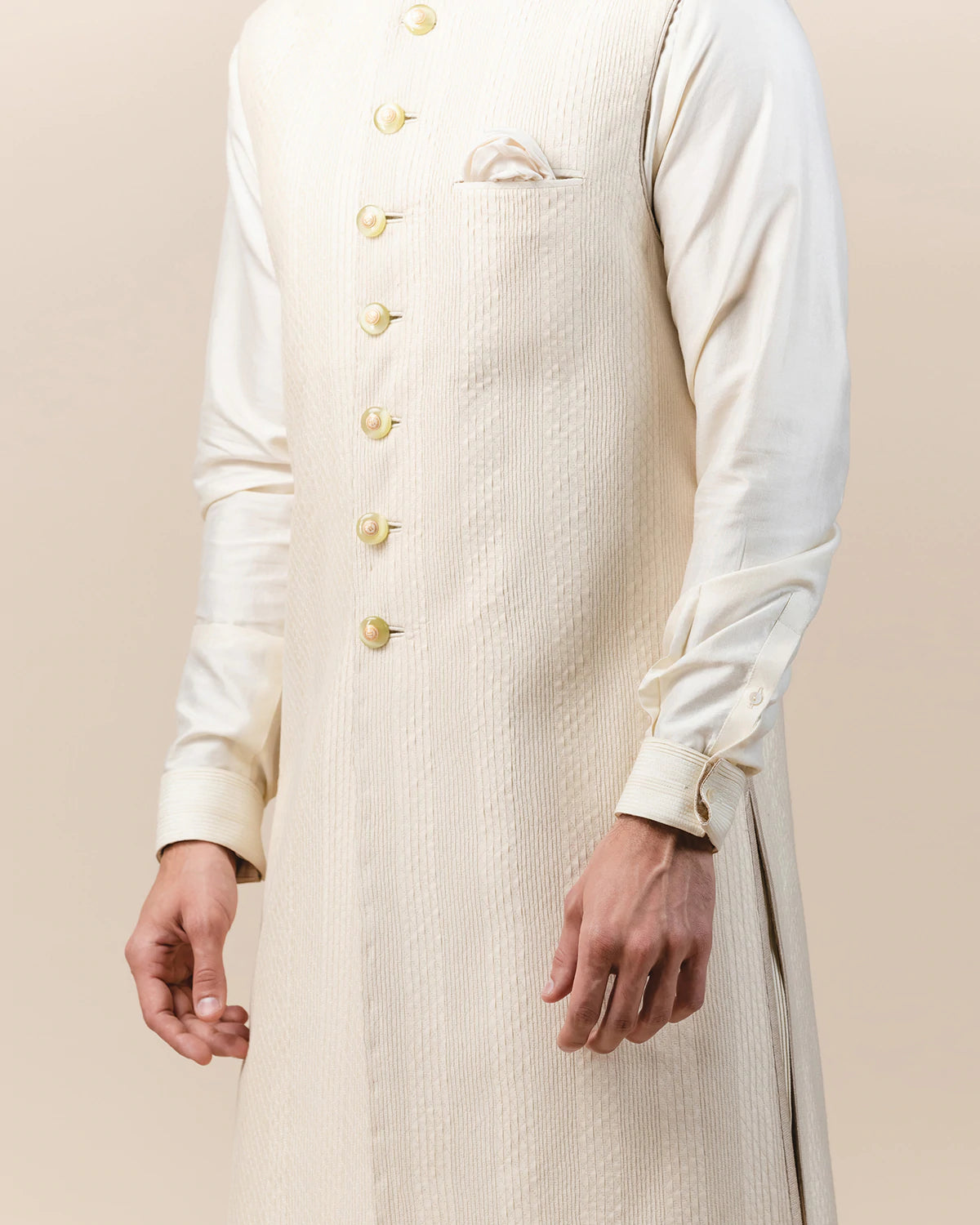 Pale Yellow Sherwani Set Indian Clothing in Denver, CO, Aurora, CO, Boulder, CO, Fort Collins, CO, Colorado Springs, CO, Parker, CO, Highlands Ranch, CO, Cherry Creek, CO, Centennial, CO, and Longmont, CO. NATIONWIDE SHIPPING USA- India Fashion X