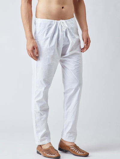 White Solid Pajamas Indian Clothing in Denver, CO, Aurora, CO, Boulder, CO, Fort Collins, CO, Colorado Springs, CO, Parker, CO, Highlands Ranch, CO, Cherry Creek, CO, Centennial, CO, and Longmont, CO. NATIONWIDE SHIPPING USA- India Fashion X