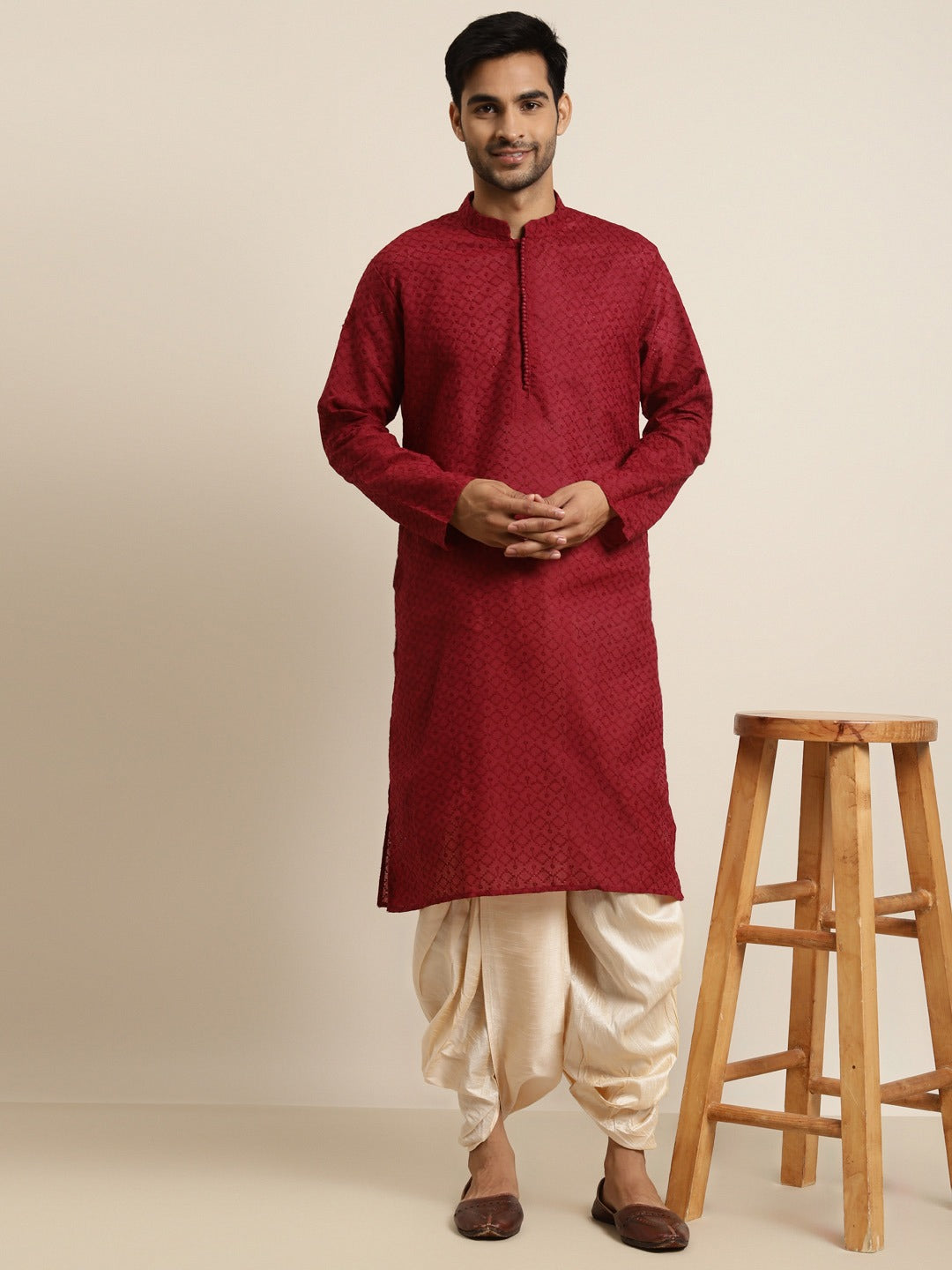 Cream Dhoti Pants Indian Clothing in Denver, CO, Aurora, CO, Boulder, CO, Fort Collins, CO, Colorado Springs, CO, Parker, CO, Highlands Ranch, CO, Cherry Creek, CO, Centennial, CO, and Longmont, CO. NATIONWIDE SHIPPING USA- India Fashion X