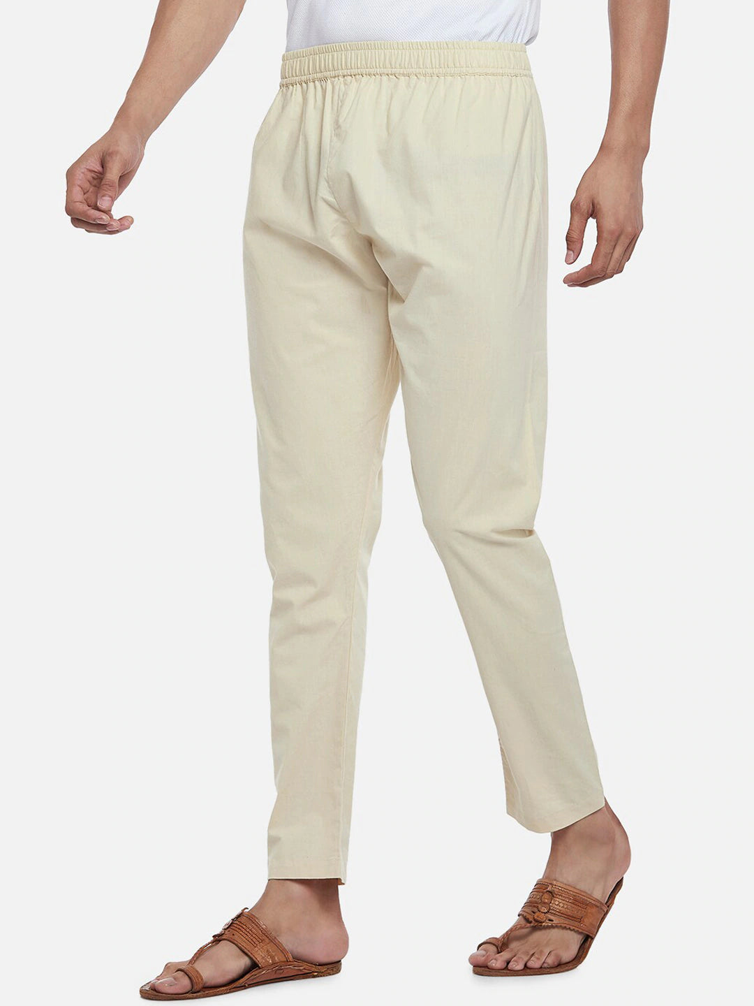 Slim Beige Churidar Pants Indian Clothing in Denver, CO, Aurora, CO, Boulder, CO, Fort Collins, CO, Colorado Springs, CO, Parker, CO, Highlands Ranch, CO, Cherry Creek, CO, Centennial, CO, and Longmont, CO. NATIONWIDE SHIPPING USA- India Fashion X