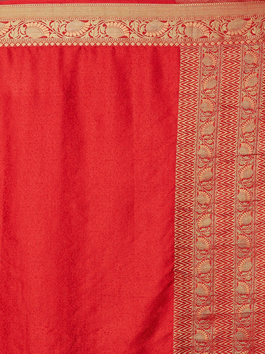 Red Self Print Saree - Indian Clothing in Denver, CO, Aurora, CO, Boulder, CO, Fort Collins, CO, Colorado Springs, CO, Parker, CO, Highlands Ranch, CO, Cherry Creek, CO, Centennial, CO, and Longmont, CO. Nationwide shipping USA - India Fashion X