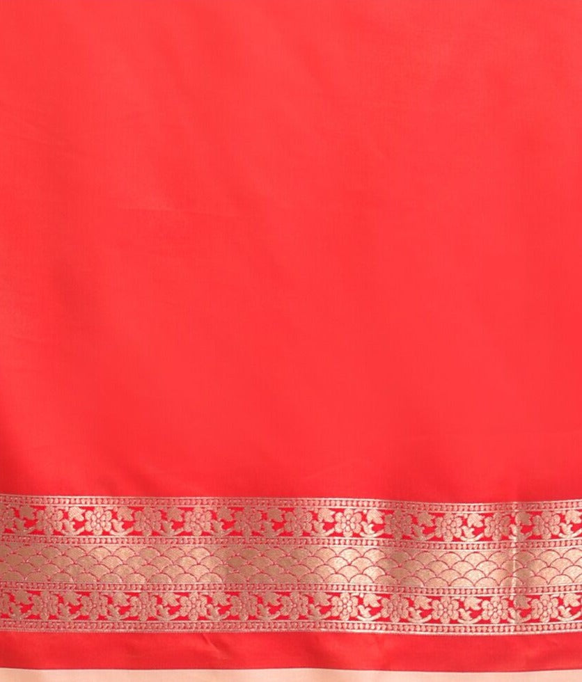 Powder Peach Silk Saree - Indian Clothing in Denver, CO, Aurora, CO, Boulder, CO, Fort Collins, CO, Colorado Springs, CO, Parker, CO, Highlands Ranch, CO, Cherry Creek, CO, Centennial, CO, and Longmont, CO. Nationwide shipping USA - India Fashion X