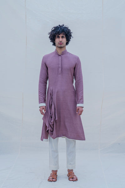 Mauve Kurta Set Indian Clothing in Denver, CO, Aurora, CO, Boulder, CO, Fort Collins, CO, Colorado Springs, CO, Parker, CO, Highlands Ranch, CO, Cherry Creek, CO, Centennial, CO, and Longmont, CO. NATIONWIDE SHIPPING USA- India Fashion X
