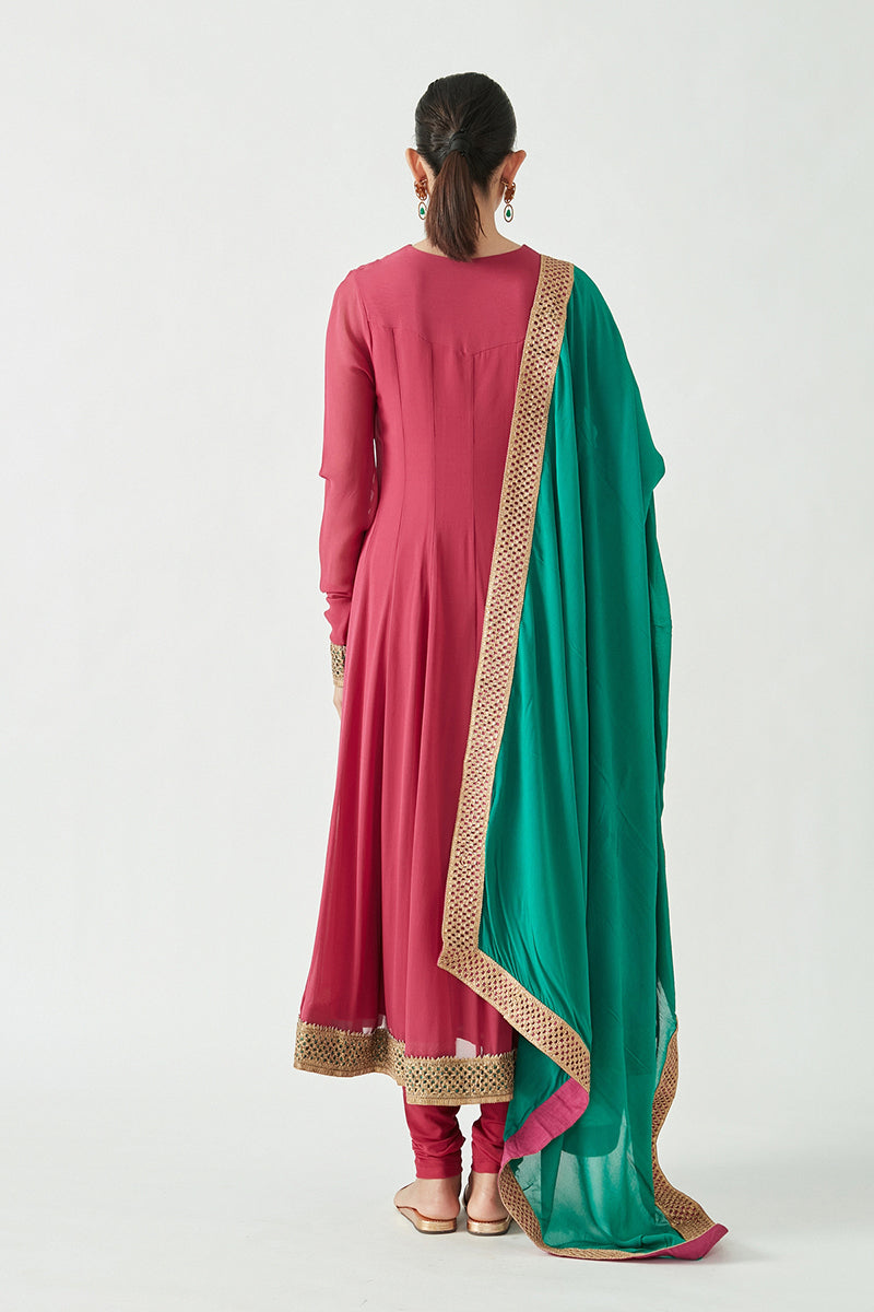 Prishi Anarkali Kurta - Indian Clothing in Denver, CO, Aurora, CO, Boulder, CO, Fort Collins, CO, Colorado Springs, CO, Parker, CO, Highlands Ranch, CO, Cherry Creek, CO, Centennial, CO, and Longmont, CO. Nationwide shipping USA - India Fashion X