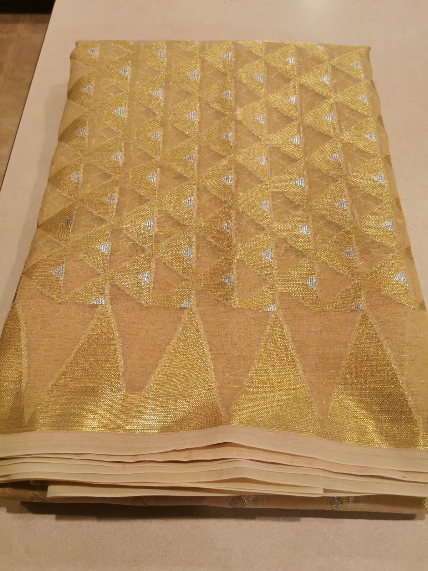Peach Organza Tissue Saree - Indian Clothing in Denver, CO, Aurora, CO, Boulder, CO, Fort Collins, CO, Colorado Springs, CO, Parker, CO, Highlands Ranch, CO, Cherry Creek, CO, Centennial, CO, and Longmont, CO. Nationwide shipping USA - India Fashion X