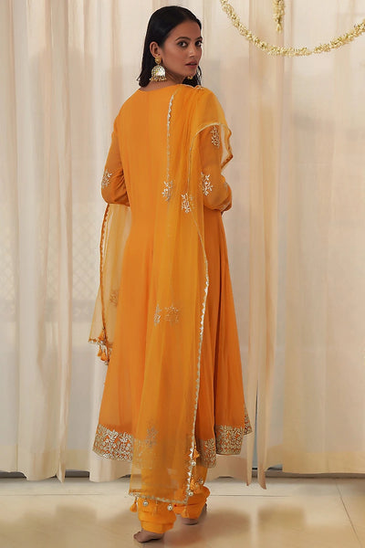 Dandelion Yellow Kurta Set - Indian Clothing in Denver, CO, Aurora, CO, Boulder, CO, Fort Collins, CO, Colorado Springs, CO, Parker, CO, Highlands Ranch, CO, Cherry Creek, CO, Centennial, CO, and Longmont, CO. Nationwide shipping USA - India Fashion X