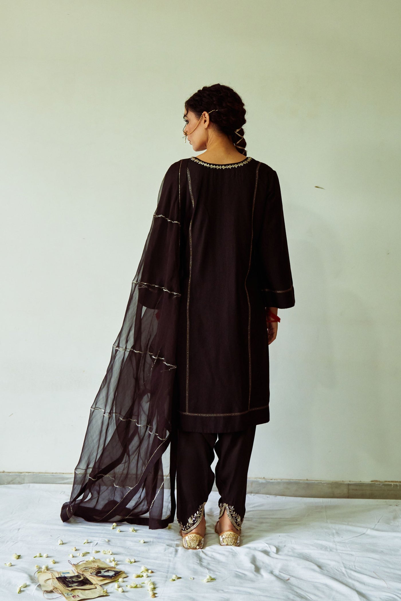 Black Peshwa Salwar Indian Clothing in Denver, CO, Aurora, CO, Boulder, CO, Fort Collins, CO, Colorado Springs, CO, Parker, CO, Highlands Ranch, CO, Cherry Creek, CO, Centennial, CO, and Longmont, CO. NATIONWIDE SHIPPING USA- India Fashion X