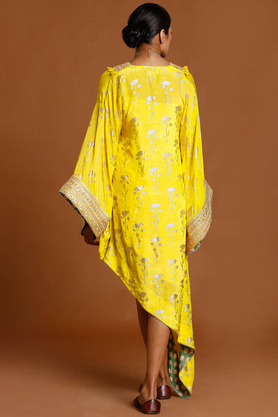 Lemon Yellow Kaftan Indian Clothing in Denver, CO, Aurora, CO, Boulder, CO, Fort Collins, CO, Colorado Springs, CO, Parker, CO, Highlands Ranch, CO, Cherry Creek, CO, Centennial, CO, and Longmont, CO. NATIONWIDE SHIPPING USA- India Fashion X