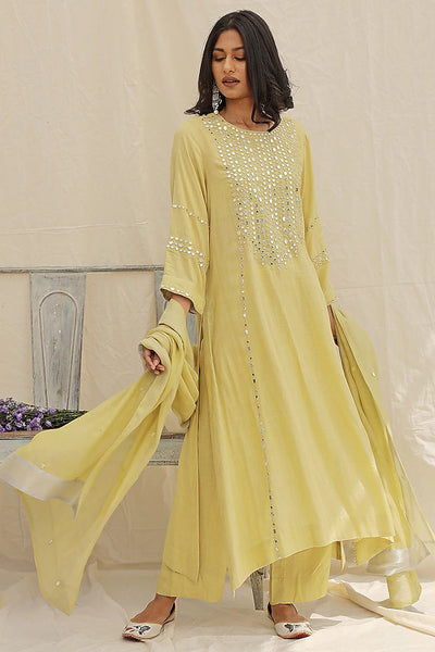 Lime Green Kurta Set - Indian Clothing in Denver, CO, Aurora, CO, Boulder, CO, Fort Collins, CO, Colorado Springs, CO, Parker, CO, Highlands Ranch, CO, Cherry Creek, CO, Centennial, CO, and Longmont, CO. Nationwide shipping USA - India Fashion X