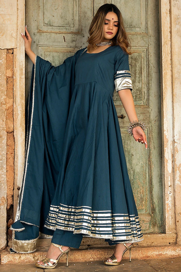 Aegan Blue Anarkali Indian Clothing in Denver, CO, Aurora, CO, Boulder, CO, Fort Collins, CO, Colorado Springs, CO, Parker, CO, Highlands Ranch, CO, Cherry Creek, CO, Centennial, CO, and Longmont, CO. NATIONWIDE SHIPPING USA- India Fashion X