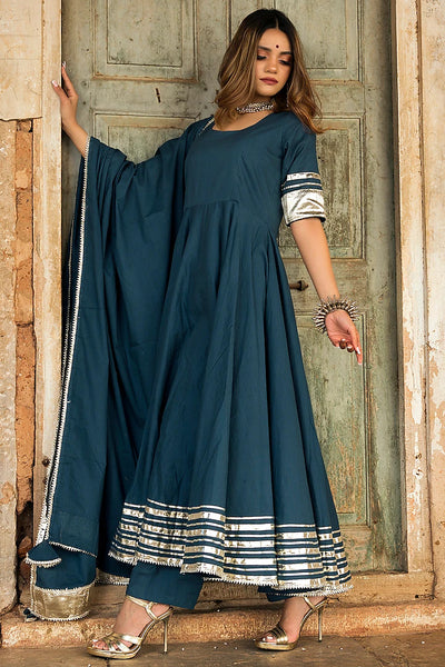 Aegan Blue Anarkali Indian Clothing in Denver, CO, Aurora, CO, Boulder, CO, Fort Collins, CO, Colorado Springs, CO, Parker, CO, Highlands Ranch, CO, Cherry Creek, CO, Centennial, CO, and Longmont, CO. NATIONWIDE SHIPPING USA- India Fashion X