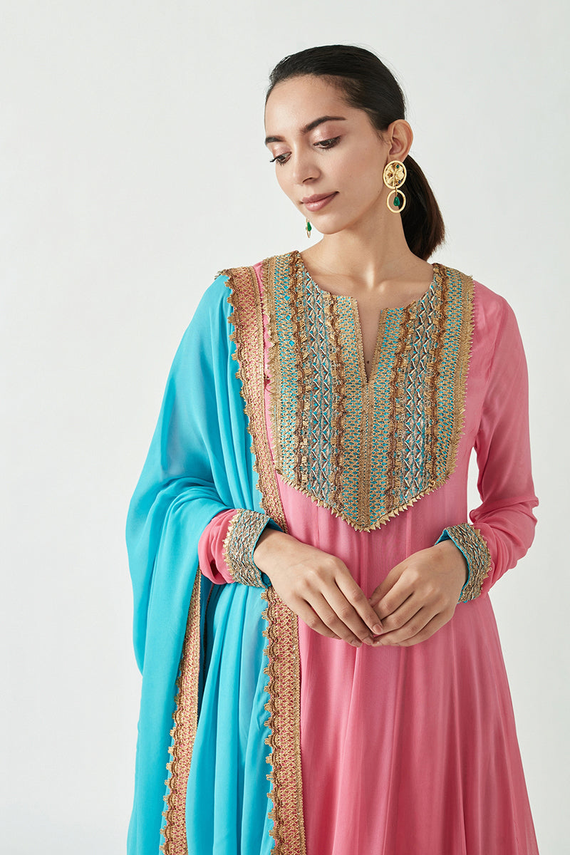 Falak Anarkali Kurta - Indian Clothing in Denver, CO, Aurora, CO, Boulder, CO, Fort Collins, CO, Colorado Springs, CO, Parker, CO, Highlands Ranch, CO, Cherry Creek, CO, Centennial, CO, and Longmont, CO. Nationwide shipping USA - India Fashion X