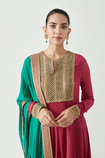 Prishi Anarkali Kurta - Indian Clothing in Denver, CO, Aurora, CO, Boulder, CO, Fort Collins, CO, Colorado Springs, CO, Parker, CO, Highlands Ranch, CO, Cherry Creek, CO, Centennial, CO, and Longmont, CO. Nationwide shipping USA - India Fashion X