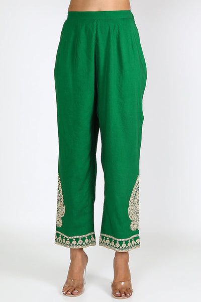 Green Aari Kurta Salwar Set - Indian Clothing in Denver, CO, Aurora, CO, Boulder, CO, Fort Collins, CO, Colorado Springs, CO, Parker, CO, Highlands Ranch, CO, Cherry Creek, CO, Centennial, CO, and Longmont, CO. Nationwide shipping USA - India Fashion X