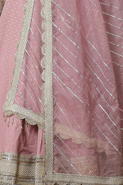 Soft Lilac Lehenga Set - Indian Clothing in Denver, CO, Aurora, CO, Boulder, CO, Fort Collins, CO, Colorado Springs, CO, Parker, CO, Highlands Ranch, CO, Cherry Creek, CO, Centennial, CO, and Longmont, CO. Nationwide shipping USA - India Fashion X