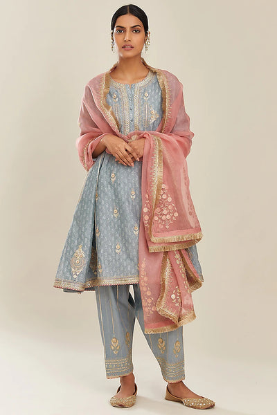 Powder Blue Kurta Set Indian Clothing in Denver, CO, Aurora, CO, Boulder, CO, Fort Collins, CO, Colorado Springs, CO, Parker, CO, Highlands Ranch, CO, Cherry Creek, CO, Centennial, CO, and Longmont, CO. NATIONWIDE SHIPPING USA- India Fashion X