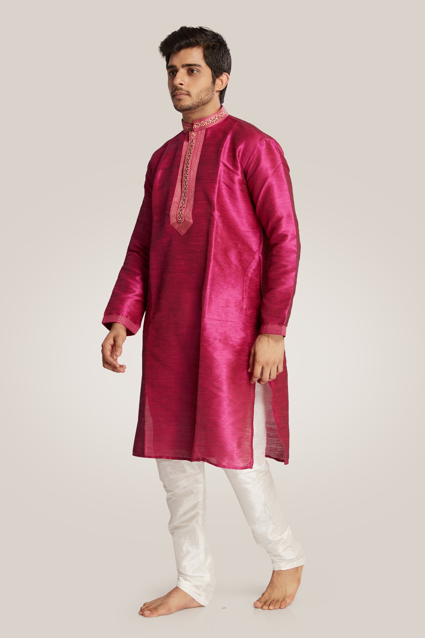 Glossed Regular Fit Kurta Indian Clothing in Denver, CO, Aurora, CO, Boulder, CO, Fort Collins, CO, Colorado Springs, CO, Parker, CO, Highlands Ranch, CO, Cherry Creek, CO, Centennial, CO, and Longmont, CO. NATIONWIDE SHIPPING USA- India Fashion X
