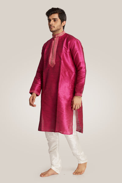 Glossed Regular Fit Kurta Indian Clothing in Denver, CO, Aurora, CO, Boulder, CO, Fort Collins, CO, Colorado Springs, CO, Parker, CO, Highlands Ranch, CO, Cherry Creek, CO, Centennial, CO, and Longmont, CO. NATIONWIDE SHIPPING USA- India Fashion X