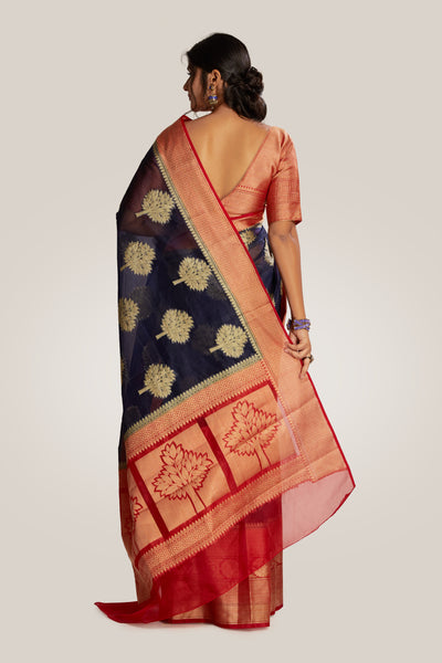 Fine Organza Tissue Saree - Indian Clothing in Denver, CO, Aurora, CO, Boulder, CO, Fort Collins, CO, Colorado Springs, CO, Parker, CO, Highlands Ranch, CO, Cherry Creek, CO, Centennial, CO, and Longmont, CO. Nationwide shipping USA - India Fashion X