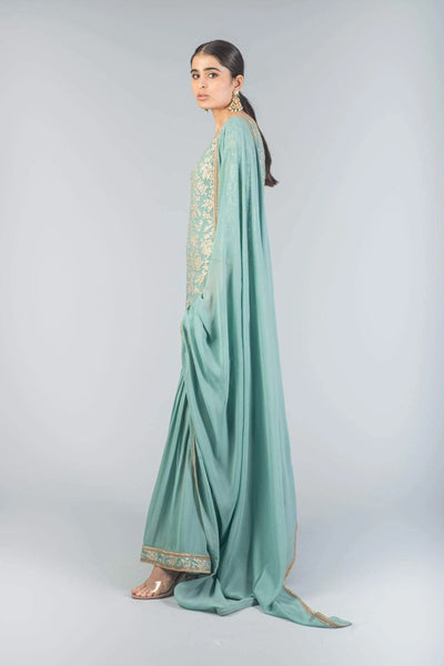 Teal Georgette Skirt Set Indian Clothing in Denver, CO, Aurora, CO, Boulder, CO, Fort Collins, CO, Colorado Springs, CO, Parker, CO, Highlands Ranch, CO, Cherry Creek, CO, Centennial, CO, and Longmont, CO. NATIONWIDE SHIPPING USA- India Fashion X