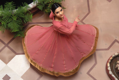 Ruby Anarkali - Indian Clothing in Denver, CO, Aurora, CO, Boulder, CO, Fort Collins, CO, Colorado Springs, CO, Parker, CO, Highlands Ranch, CO, Cherry Creek, CO, Centennial, CO, and Longmont, CO. Nationwide shipping USA - India Fashion X
