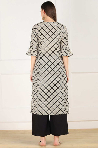 Checkered Print Kurti Indian Clothing in Denver, CO, Aurora, CO, Boulder, CO, Fort Collins, CO, Colorado Springs, CO, Parker, CO, Highlands Ranch, CO, Cherry Creek, CO, Centennial, CO, and Longmont, CO. NATIONWIDE SHIPPING USA- India Fashion X
