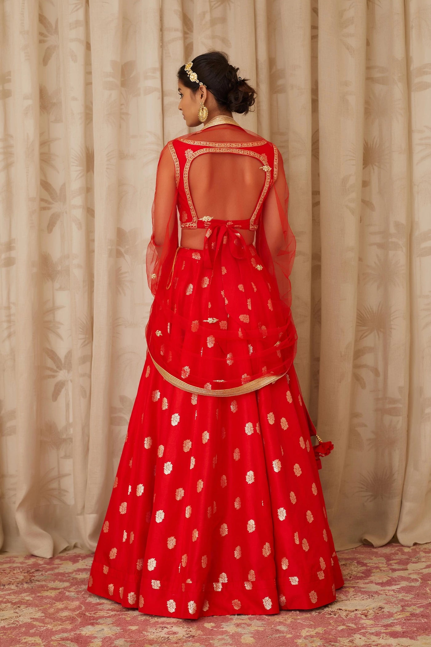 Red Zardosi Lehenga Set Indian Clothing in Denver, CO, Aurora, CO, Boulder, CO, Fort Collins, CO, Colorado Springs, CO, Parker, CO, Highlands Ranch, CO, Cherry Creek, CO, Centennial, CO, and Longmont, CO. NATIONWIDE SHIPPING USA- India Fashion X