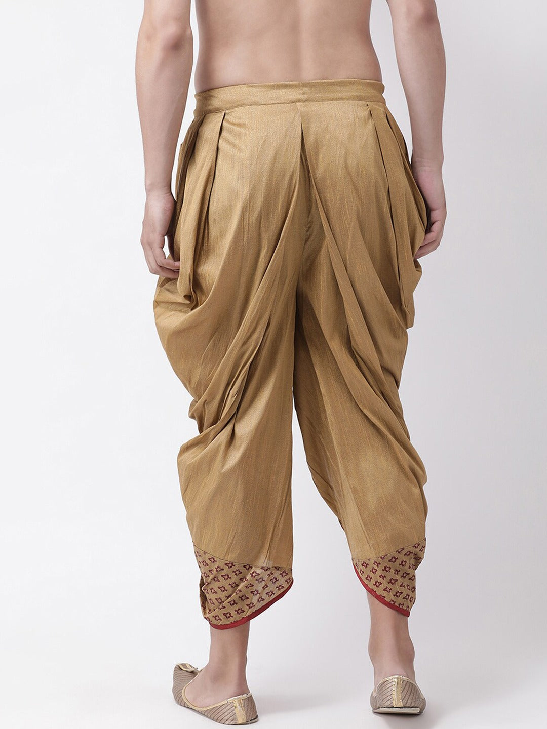 Golden & Maroon Silk Dhoti Pants Indian Clothing in Denver, CO, Aurora, CO, Boulder, CO, Fort Collins, CO, Colorado Springs, CO, Parker, CO, Highlands Ranch, CO, Cherry Creek, CO, Centennial, CO, and Longmont, CO. NATIONWIDE SHIPPING USA- India Fashion X